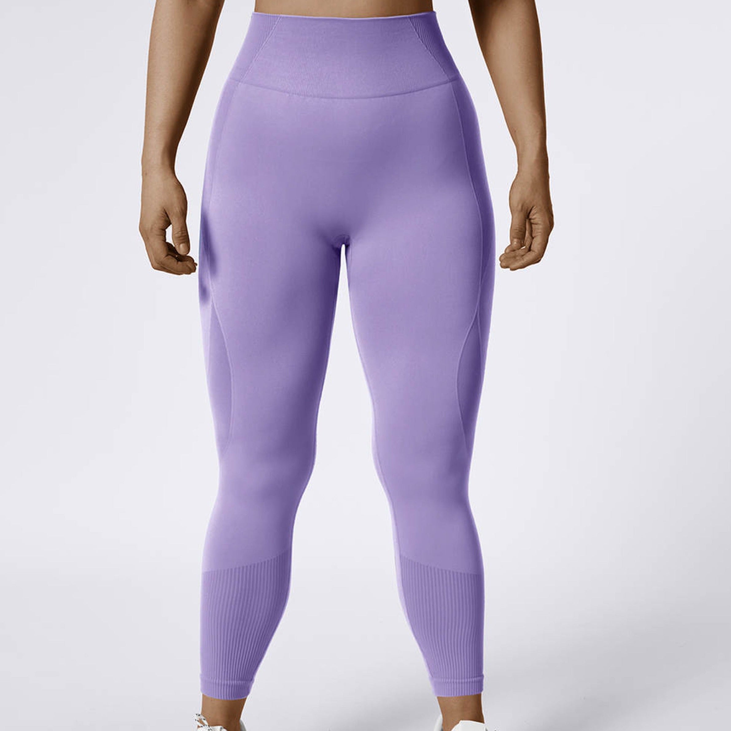 purple sports leggings